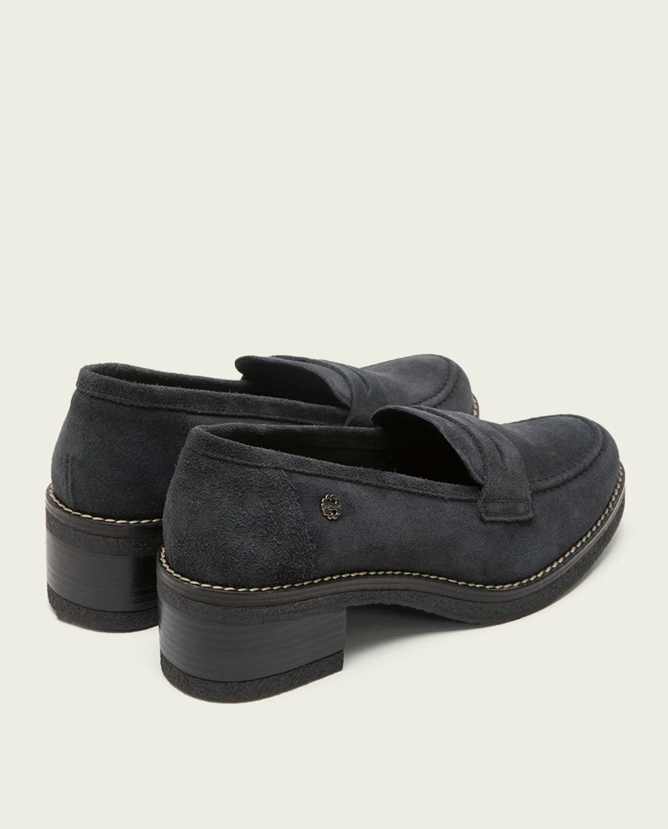MOCASINES PLANOS CARBÓN PARIS - Image 3