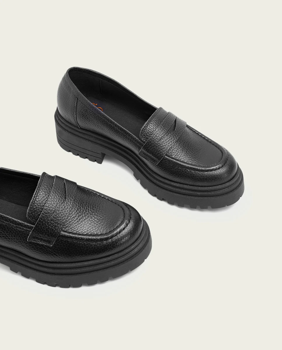 MOCASINES PLANOS NEGROS SAHIRA - Image 4