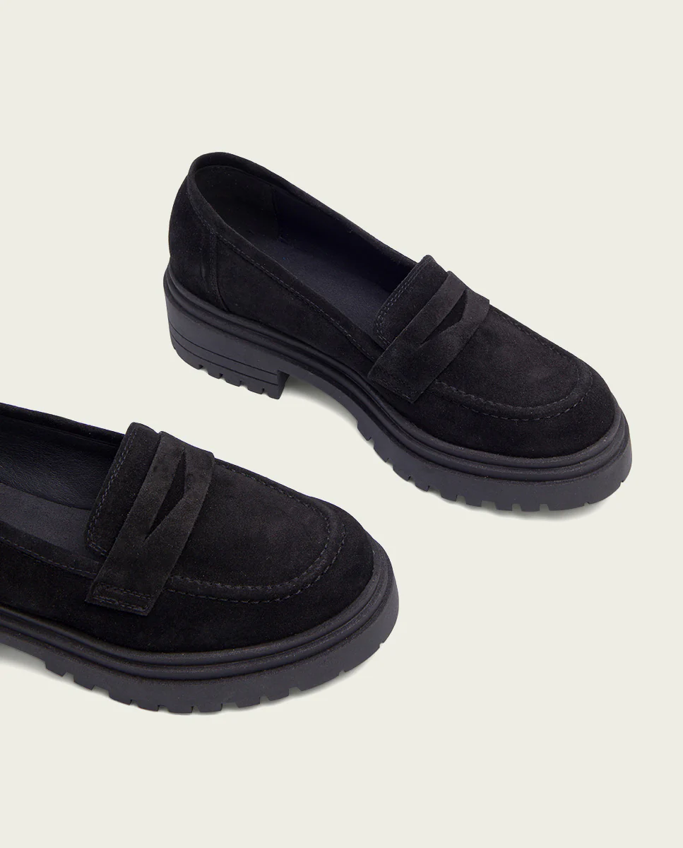 MOCASINES PLANOS NEGROS SELMA - Image 4