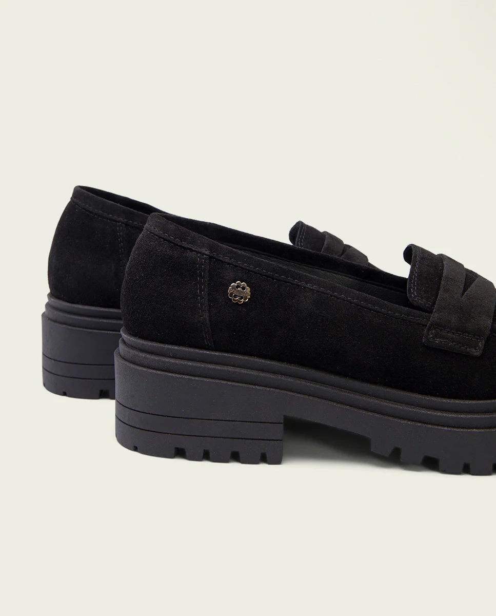 MOCASINES PLANOS NEGROS SELMA - Image 5
